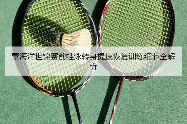 覃海洋世锦赛前蛙泳转身提速恢复训练细节全解析